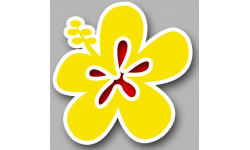 Repère fleur 18 - 5cm - Sticker/autocollant