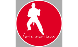 Arts martiaux 4 - 10cm - Sticker/autocollant