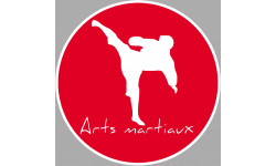 Arts martiaux série 5 - 15cm - Sticker/autocollant