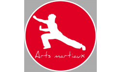 Arts martiaux série 3 - 15cm - Sticker/autocollant