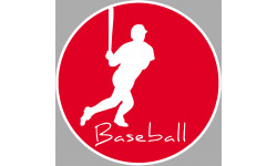 Baseball 2 - 15cm - Sticker/autocollant