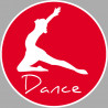 Dance - 5cm - Sticker/autocollant