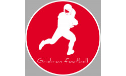 Gridiron football - 5cm - Sticker/autocollant