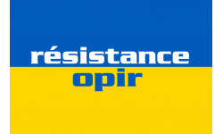 Ukraine résistance opir - 15cm - Sticker/autocollant