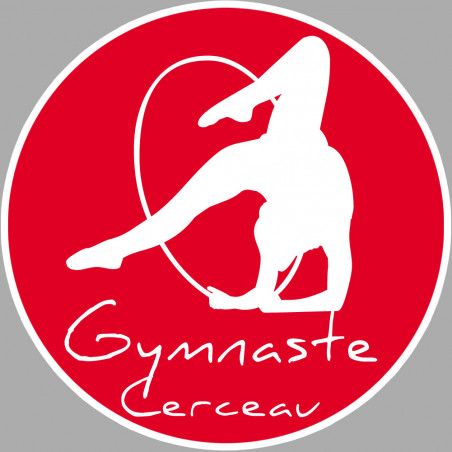 Gymnastique Cerceau - 20cm - Sticker/autocollant