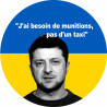 Volodymyr Zelensky - 5cm - Sticker/autocollant