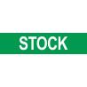 local STOCK vert - 29x7cm - Sticker/autocollant