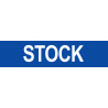 local STOCK bleu - 29x7cm - Sticker/autocollant