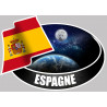 ESPAGNE - 10x14cm - Sticker/autocollant