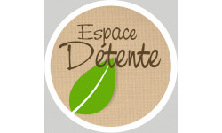 détente espace - 15cm - Sticker/autocollant