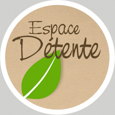 détente espace - 15cm - Sticker/autocollant