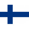 Drapeau Finlande - 15x10cm - Sticker/autocollant