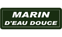 marin d'eau douce - 29,5x10,5cm - Sticker/autocollant