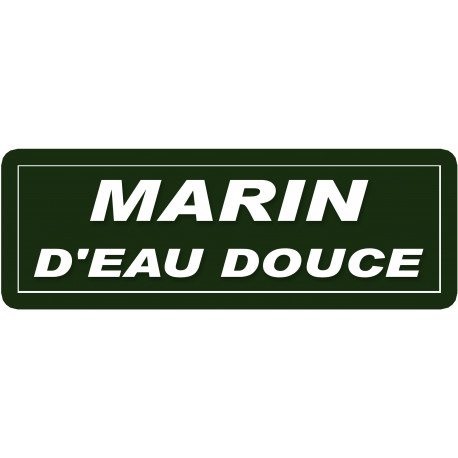 marin d'eau douce - 29,5x10,5cm - Sticker/autocollant