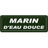 marin d'eau douce - 29,5x10,5cm - Sticker/autocollant