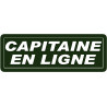 capitaine en ligne - 29,5x10,5cm - Sticker/autocollant