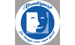 handisport muet - 5cm - Sticker/autocollant