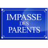 Impasse des parents - 20x13,2cm - Sticker/autocollant