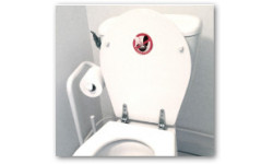 ne rien jeter hors papier toilettes dans les WC - 15cm - Sticker/autocollant