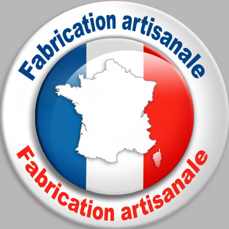 Fabrication artisanale - 15x15cm - Sticker/autocollant