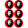 Ernesto "Che" Guevara (6 fois 9cm) - Sticker/autocollant