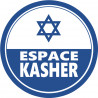 Kasher Espace - 5x5cm - Sticker/autocollant