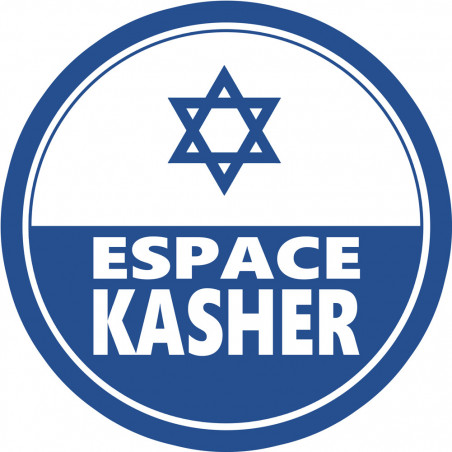 Kasher Espace - 10x10cm - Sticker/autocollant