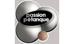 pétanque - 15x15cm - Sticker/autocollant