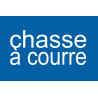 chasse à courre - 29x19.3cm - Sticker/autocollant