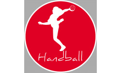 Handball - 20cm - Sticker/autocollant