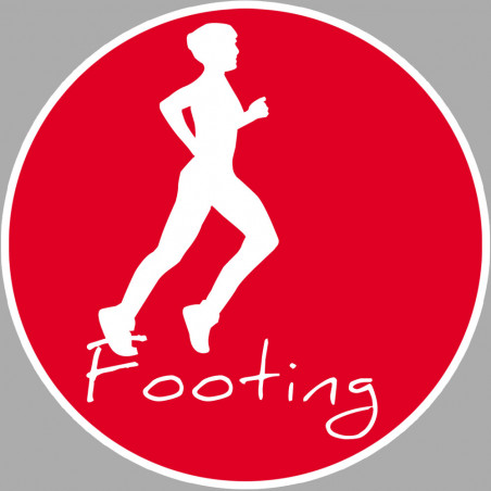 footing - 5cm - Sticker/autocollant