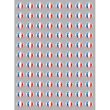 Fabrication française (88 fois 2cm) - Sticker/autocollant