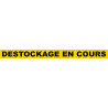 DESTOCKAGE EN COURS (120x10cm) - Sticker/autocollant