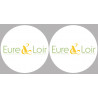 Département 28 de l'Eure et Loir (2 fois 10cm) - Sticker/autocollant