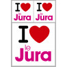 Département 39 le Jura (1fois 10cm / 2 fois 5cm) - Sticker/autocollant