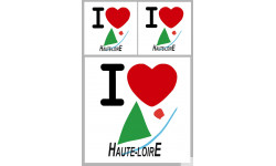 Département 43 la Haute Loire (1fois 10cm / 2 fois 5cm) - Sticker/autocollant