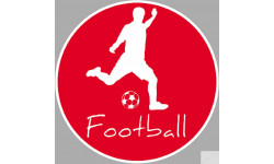 Football tir - 15cm - Sticker/autocollant