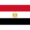 Drapeau Egypte (19.5x13cm) - Sticker/autocollant