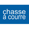 chasse à courre - 10x6.5cm - Sticker/autocollant