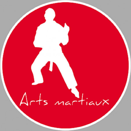 Arts martiaux 4 - 5cm - Sticker/autocollant