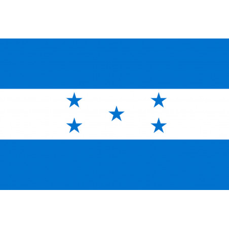 Drapeau Honduras - (5x3.3cm) - Sticker/autocollant