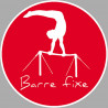 Barre fixe - 5cm - Sticker/autocollant