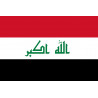 Drapeau Irak (19.5x13cm) - Sticker/autocollant