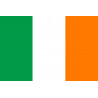 Drapeau Irlande (15x10cm) - Sticker/autocollant