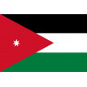 Drapeau Jordanie (19.5x13cm) - Sticker/autocollant