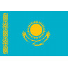 Drapeau Kazakhstan (5x3.3cm) - Sticker/autocollant