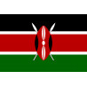 Drapeau Kenya (19.5x13cm) - Sticker/autocollant