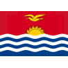 Drapeau Kiribati (19.5x13cm) - Sticker/autocollant