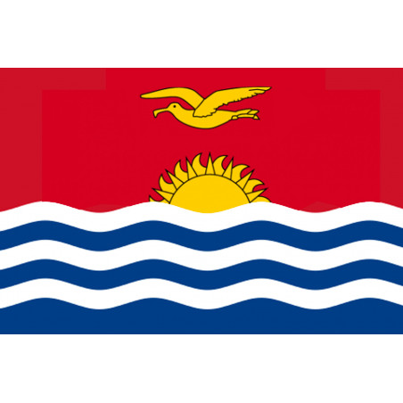 Drapeau Kiribati (15x10cm) - Sticker/autocollant