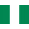 Drapeau Nigeria (19.5x13cm) - Sticker/autocollant